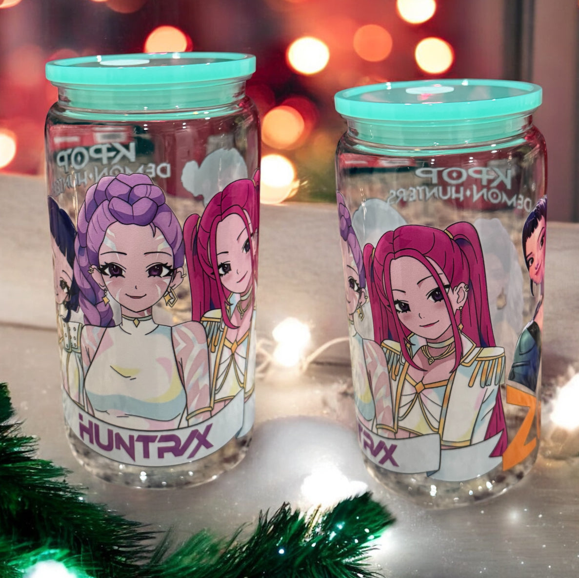 Kpop demon hunters 16 oz cup