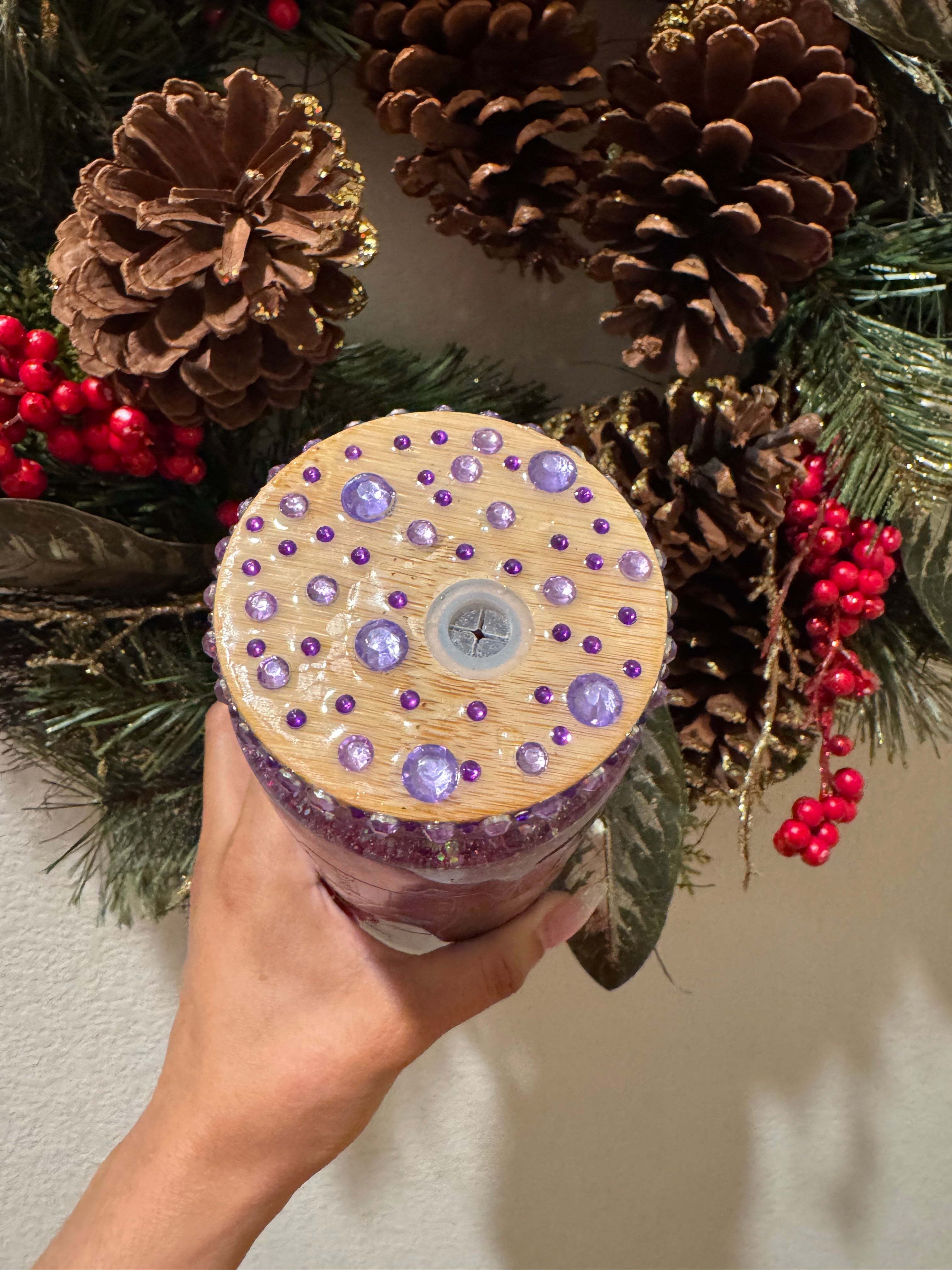 Kpop Demon hunters snow globe cup