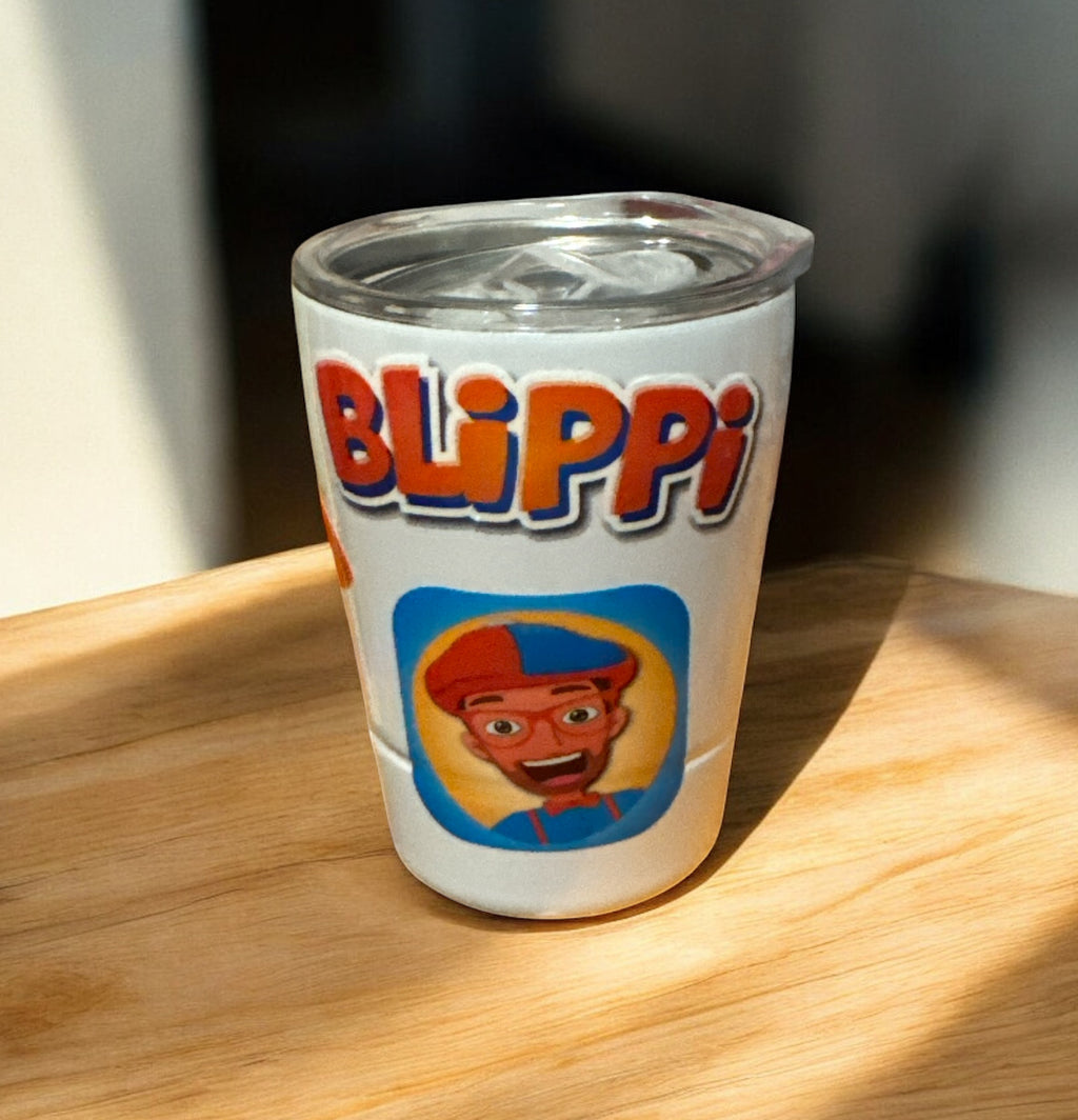 8oz Blippi tumbler