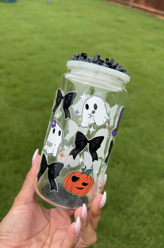 Halloween bows cup