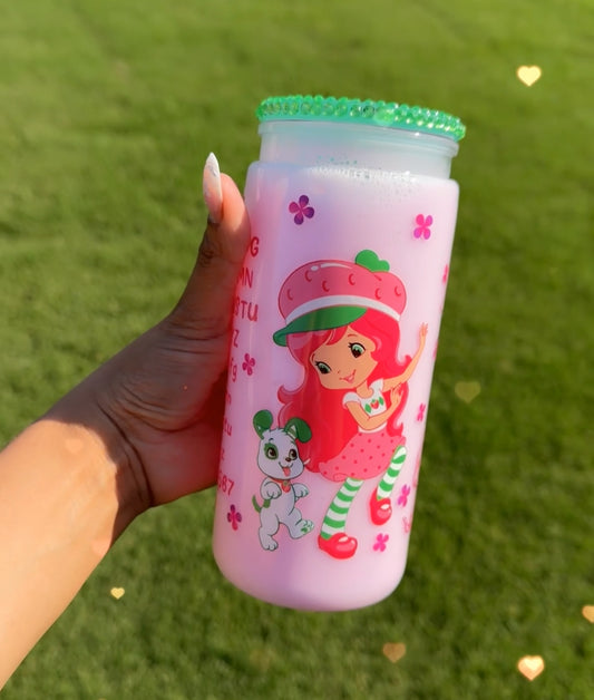 Strawberry shortcake 🍰 snowglobe