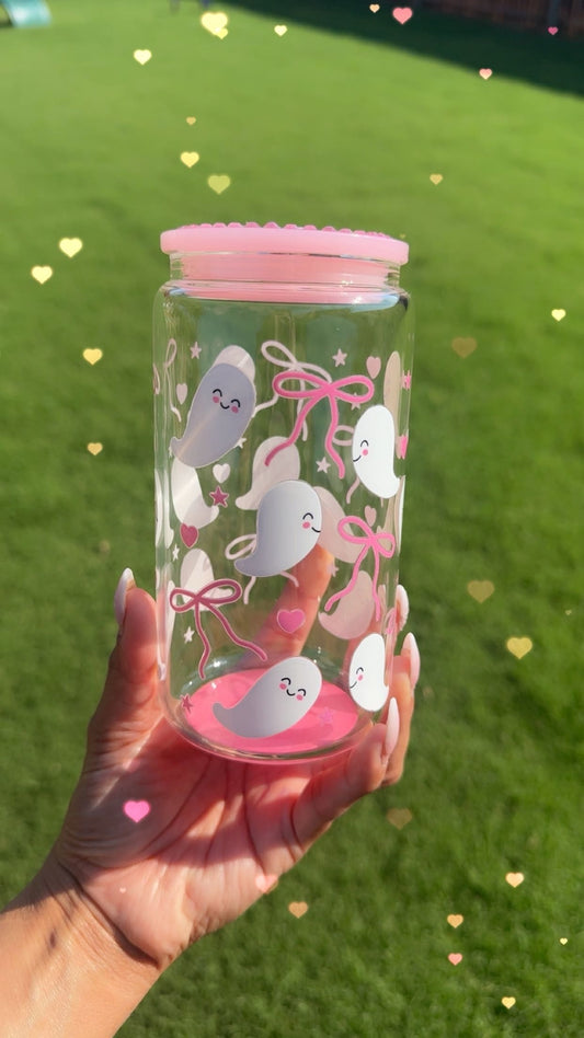 Pink Halloween 👻 cup