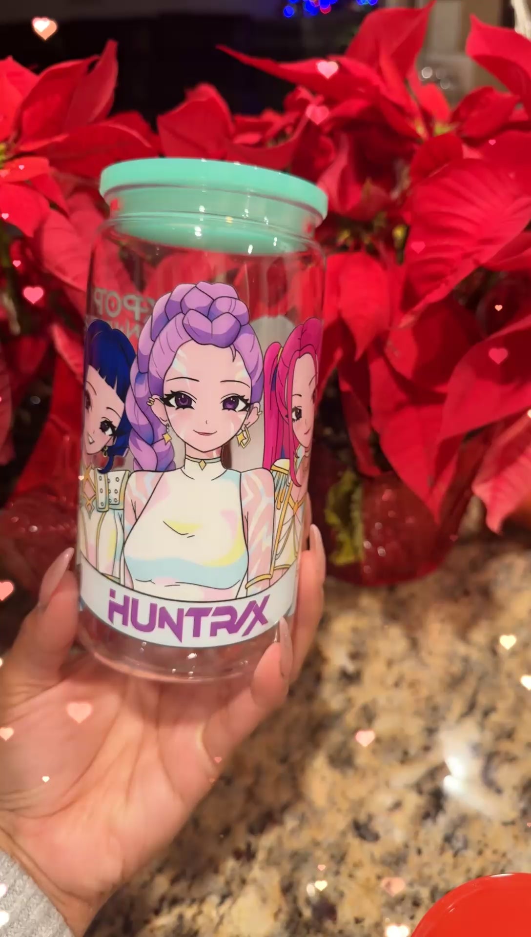 Kpop demon hunters 16 oz cup